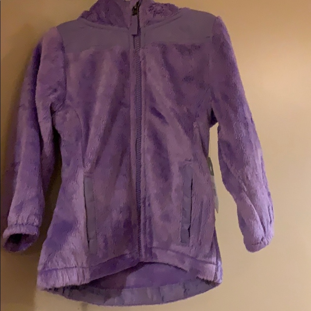 Cozy purple toddlers sweater/jacket